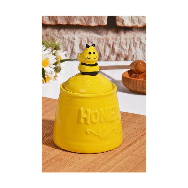 Dóza na med ve tvaru úlu Honey
