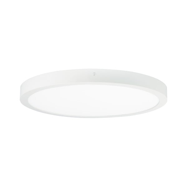 Bílé kruhové stropní svítidlo s ovládáním teploty barvy SULION Colossal, ø 50 cm