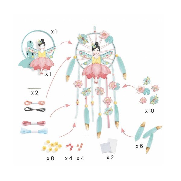 DIY lapač snů Djeco Dívka v lotusu-image-1