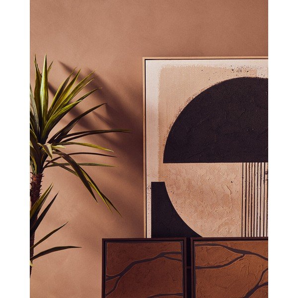 Obraz s rámem/na plátně 103x103 cm Astratto – Premier Housewares-image-4