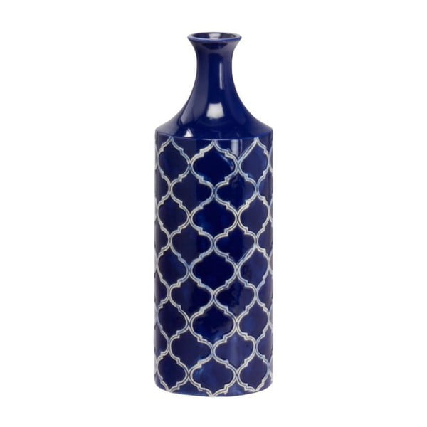 Keramická váza Blue Vase, 40 cm