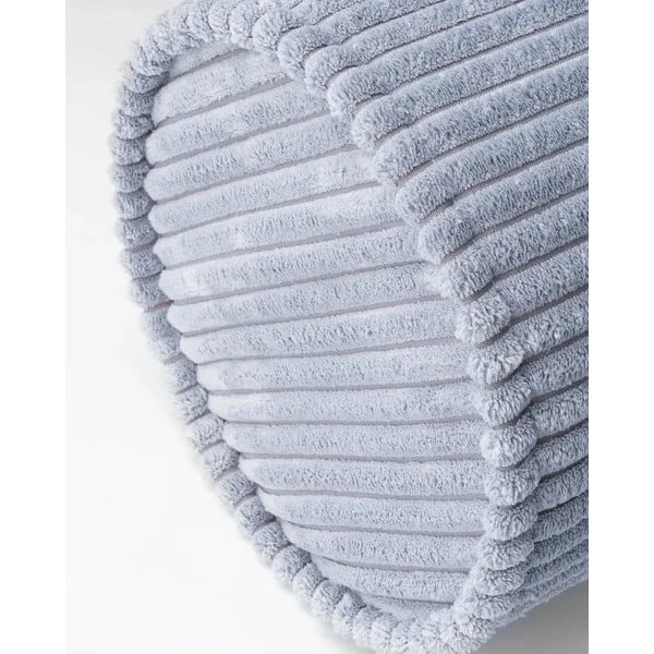 Modrý manšestrový dětský pohovkový polštář Roll – Wigiwama-image-2