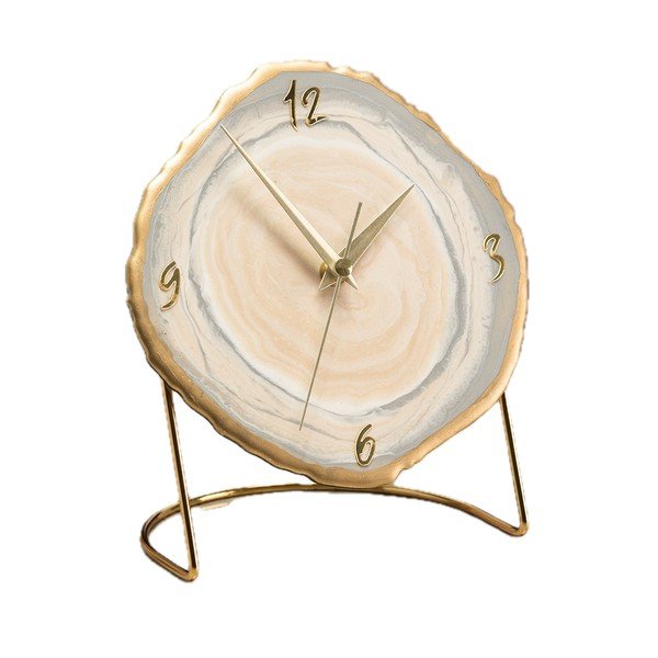 Stolní hodiny ø 18 cm Epoxy – Mioli Decor