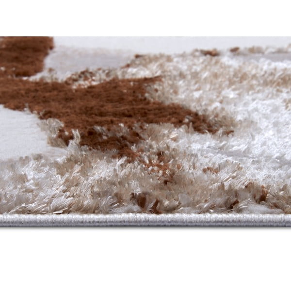 Hnědý koberec 67x120 cm Shine Floral – Hanse Home-image-2