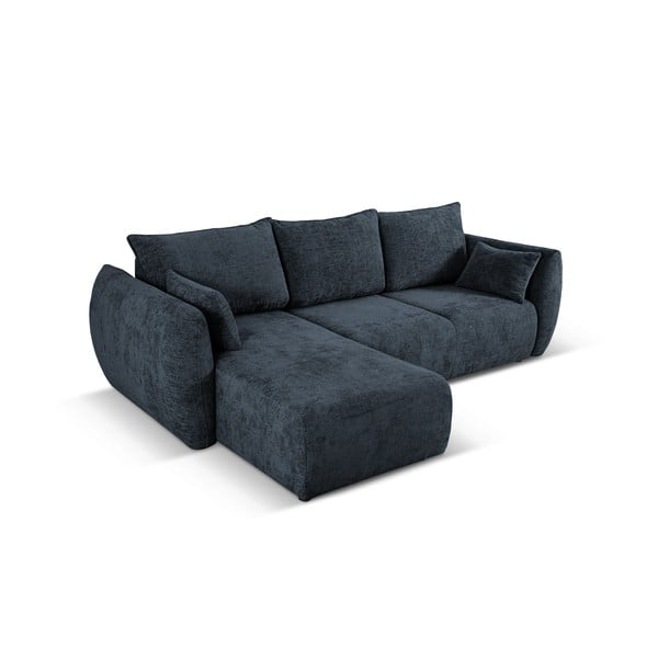 Tmavě modrá rohová pohovka (levý roh) Matera – Cosmopolitan Design-image-4