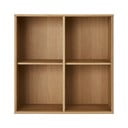 Závěsná knihovna v dekoru dubu v přírodní barvě 70x70 cm Mistral – Hammel Furniture