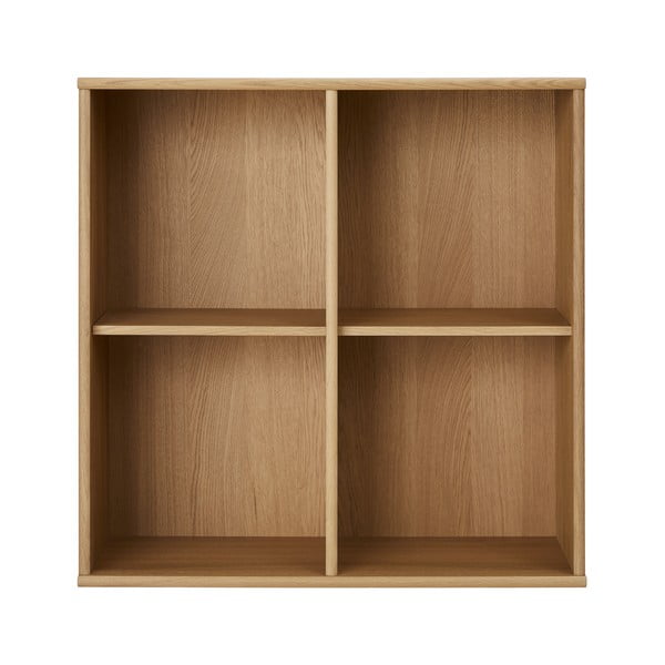 Závěsná knihovna v dekoru dubu v přírodní barvě 70x70 cm Mistral – Hammel Furniture