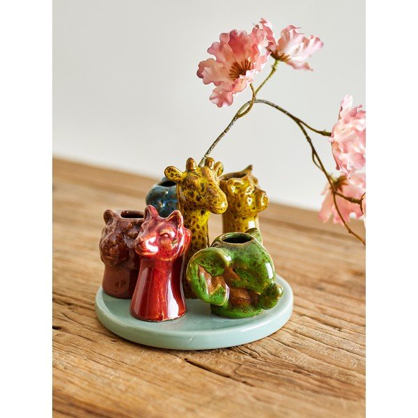 Váza z kameniny (výška 10,5 cm) Piero – Bloomingville-image-1