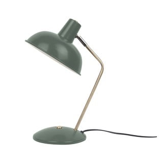 Tmavě zelená stolní lampa Leitmotiv Hood
