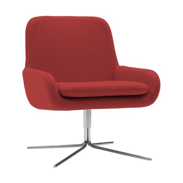 Červené otočné křeslo Softline Coco Swivel-image-2