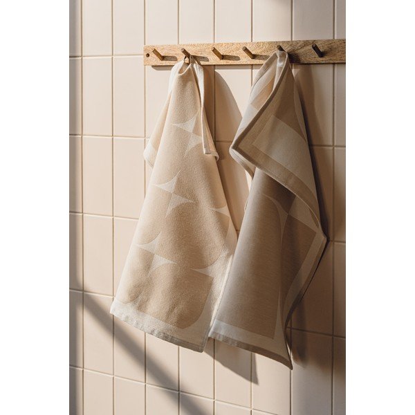 Bavlněné utěrky v sadě 2 ks 50x63 cm Abi – noo.ma-image-1