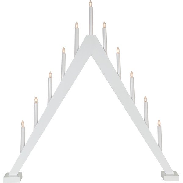 Bílý vánoční LED svícen Star Trading Trill, výška 79 cm-image-2