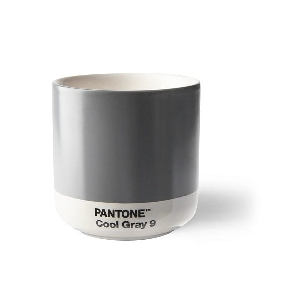 Tmavě šedý keramický hrnek 175 ml Cortado Coold Gray 9 – Pantone