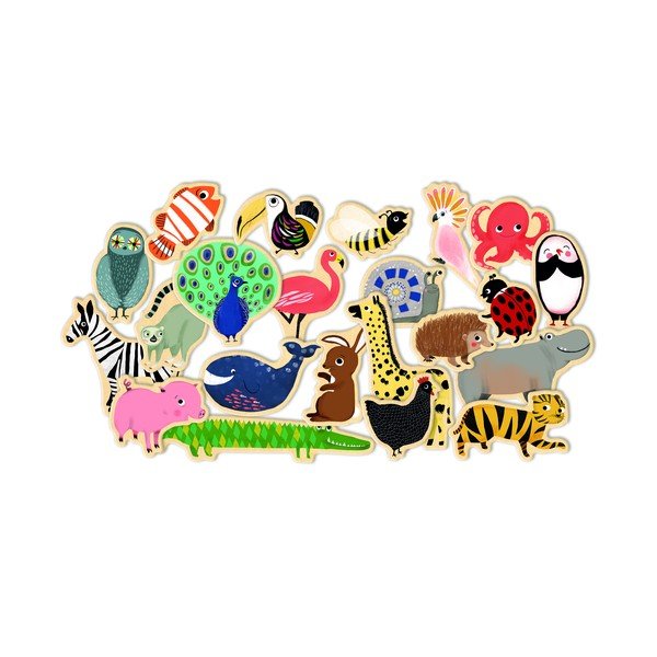 Dětské magnety Djeco Zvířátka ze ZOO-image-2