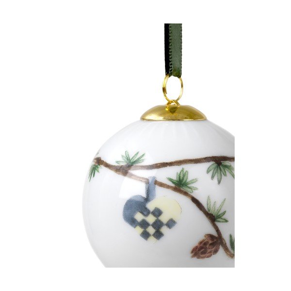 Bílá porcelánová závěsná vánoční ozdoba Kähler Design Hammershøi-image-4
