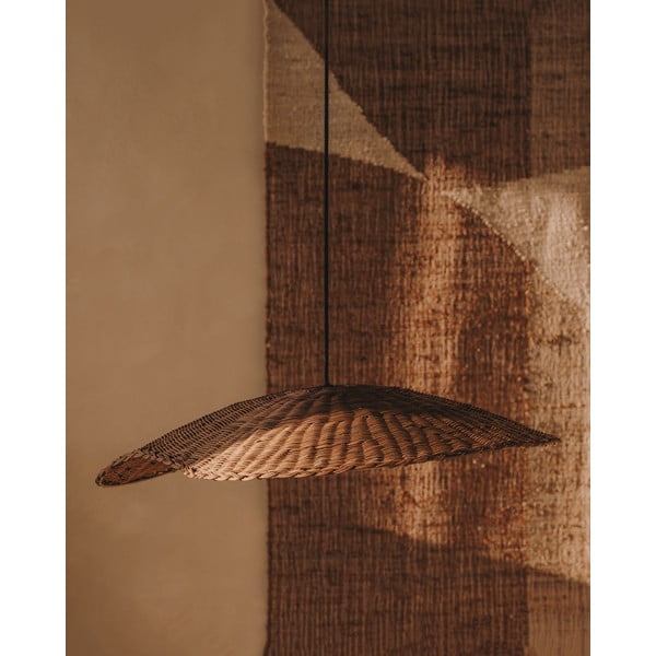 Stínidlo v přírodní barvě ø 80 cm Bisbal – Kave Home-image-1