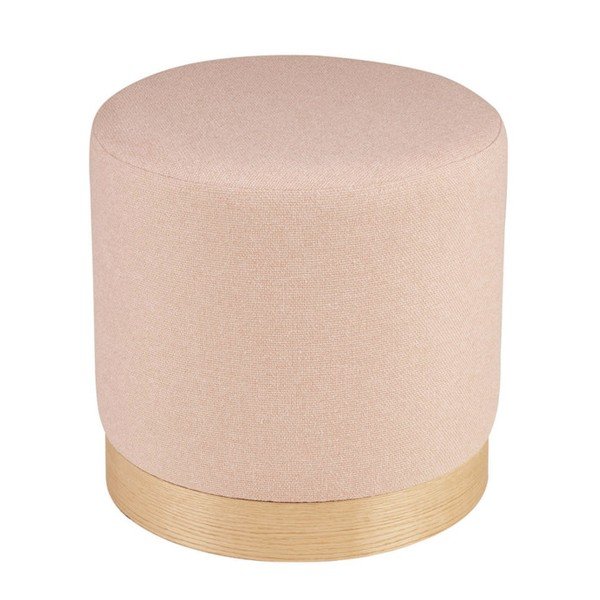 Růžový puf sømcasa Angus