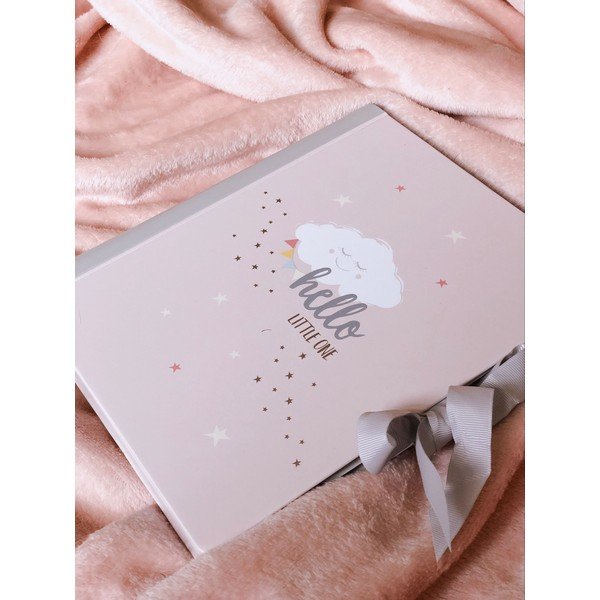 Růžový deník miminka Busy B-image-1