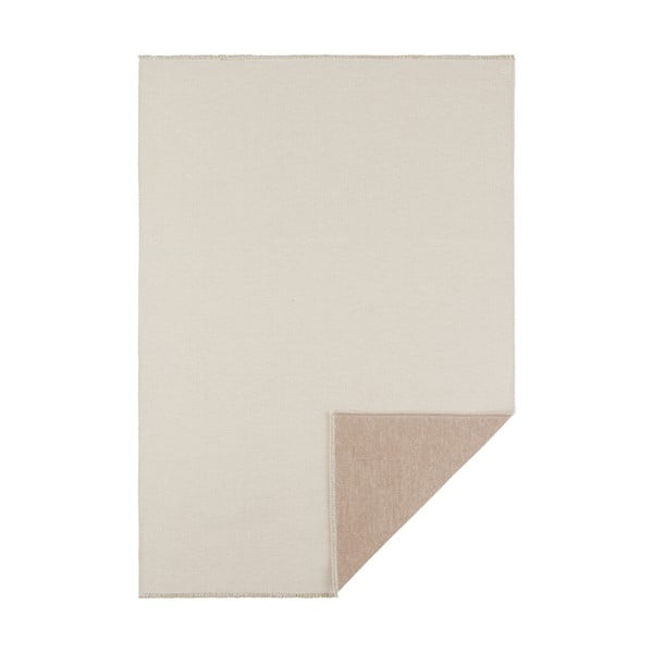 Krémovo-béžový oboustranný koberec Hanse Home Duo, 160 x 230 cm