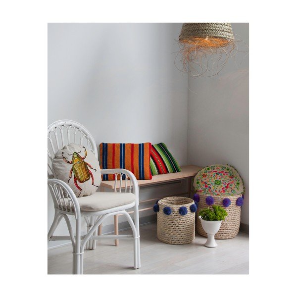 Oboustranný polštář Madre Selva Tierra Bella, ⌀ 45 cm-image-4