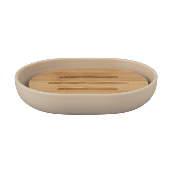 Béžová plastová sada doplňků do koupelny Decent – PT LIVING-image-3