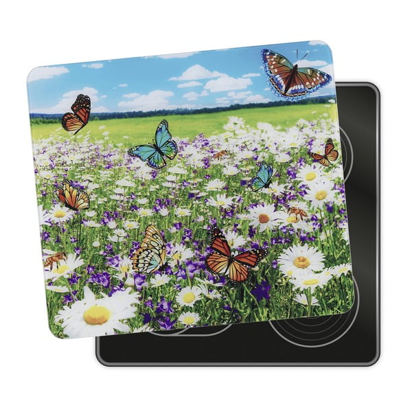 Kryt na zeď u sporáku z tvrzeného skla 50x56 cm – Maximex-image-2