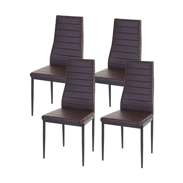 Sada 4 jídelních židlí Mendler Lamego