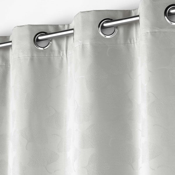Světle šedý zatemňovací závěs z žakáru 140x260 cm Lunella – douceur d'intérieur-image-1