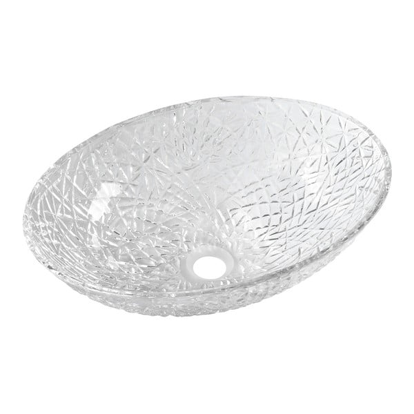 Skleněné umyvadlo 50x36 cm Purus – Sapho