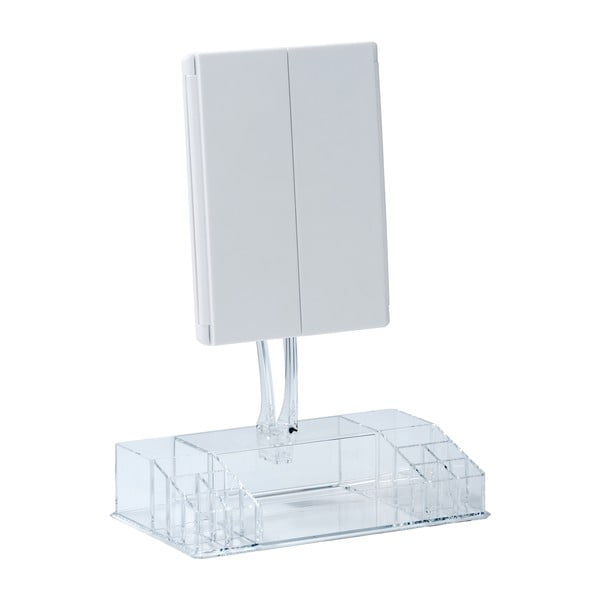 Kosmetické zvětšovací zrcadlo s osvětlením (3x) 34,5x39 cm Fanano – Wenko-image-1