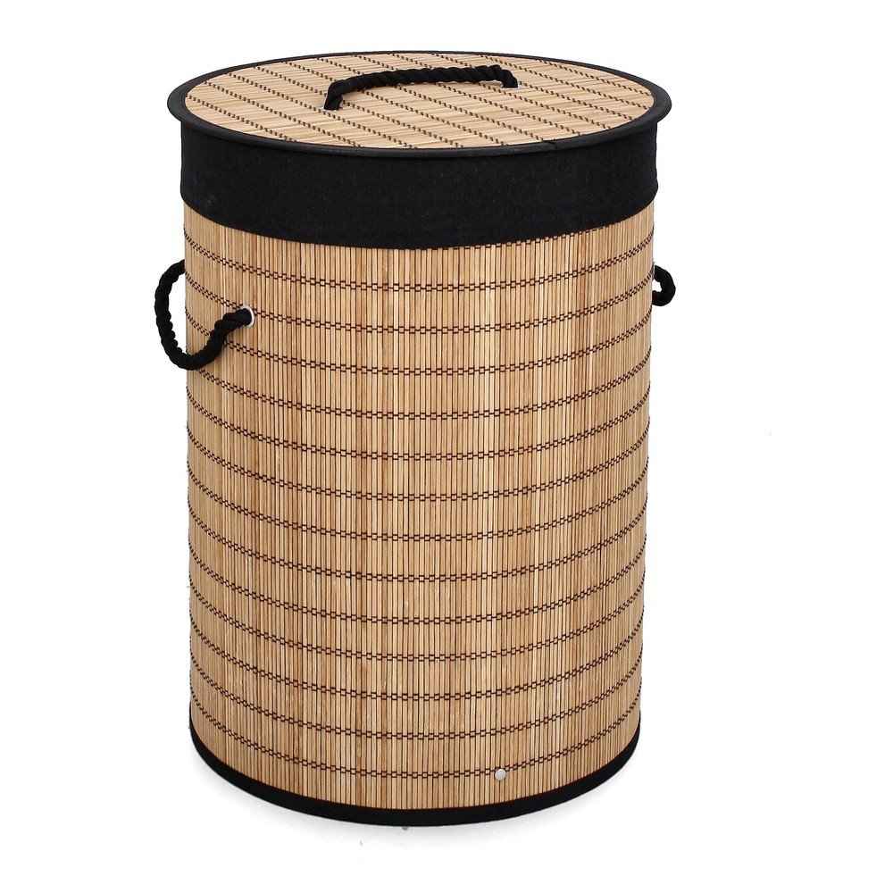 Bambusový koš na prádlo v přírodní barvě Sintia – Yes Everyday