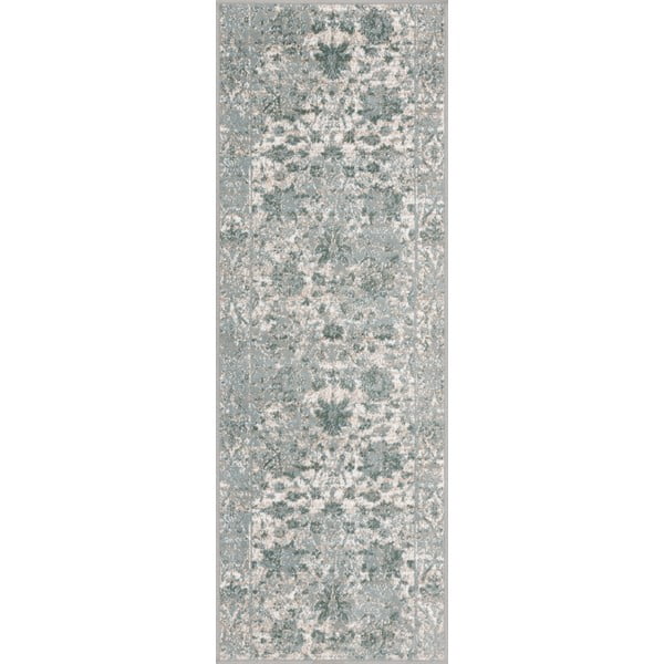 Běhoun šedomodrý 70x200 cm Sensi Tris – FD