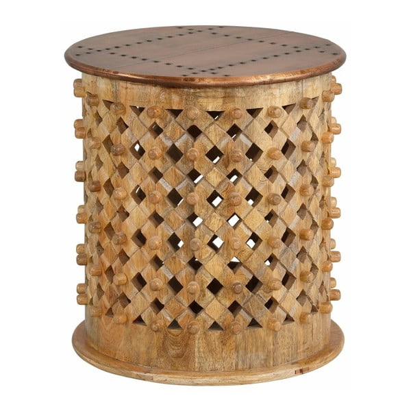 Odkládací stolek z mangového dřeva Støraa Falgun