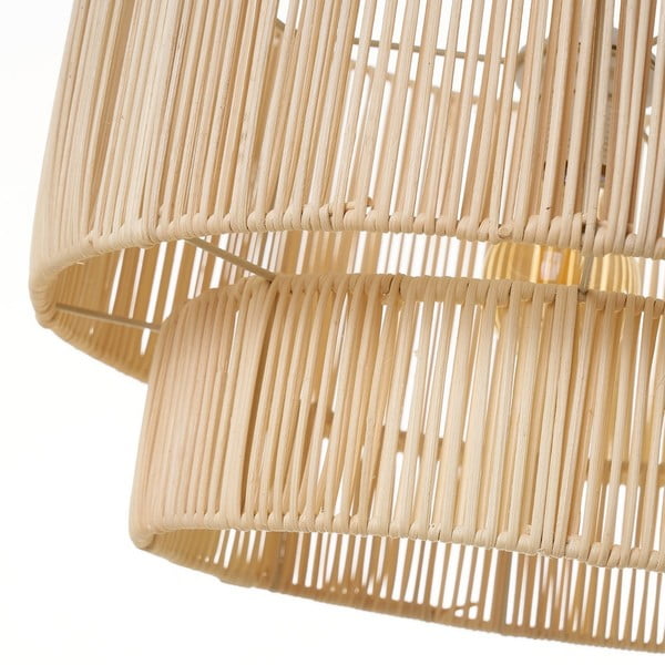 Ratanové stropní svítidlo v přírodní barvě s ratanovým stínidlem ø 38 cm Natural Way – Casa Selección-image-2
