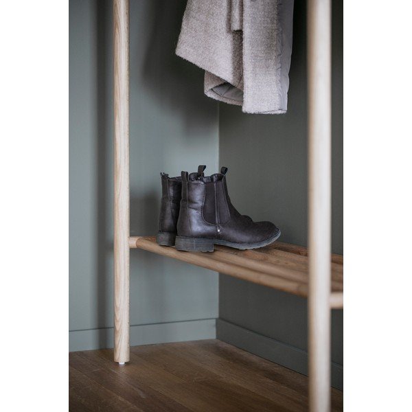 Předsíňová sestava z dubového dřeva v přírodní barvě Milford - Rowico-image-3