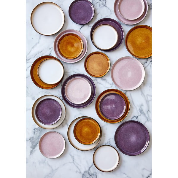 Černá/fialová miska z kameniny Gastro Black/Purple – Bitz-image-1