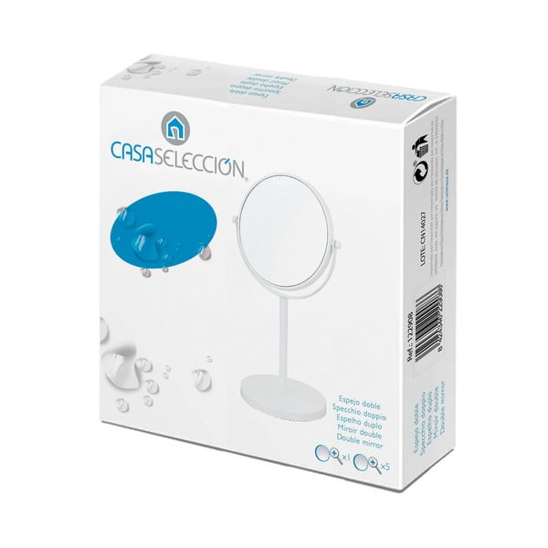 Kosmetické zvětšovací zrcadlo (5x) ø 17 cm – Casa Selección-image-3