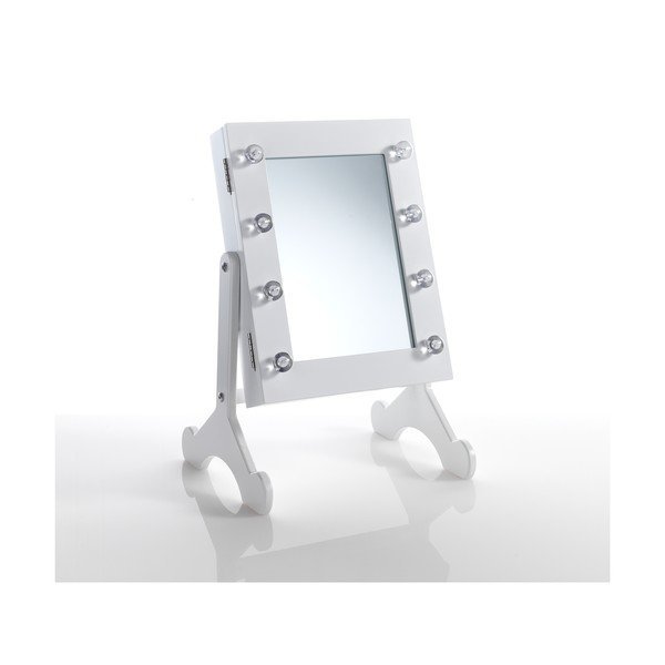 Kosmetické zrcadlo s osvětlením 29x44 cm Coffer Lux LED – Tomasucci-image-3