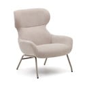 Béžové křeslo Belina – Kave Home