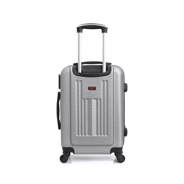 Cestovní kufr ve stříbrné barvě Hero Lipari, 37 l-image-3