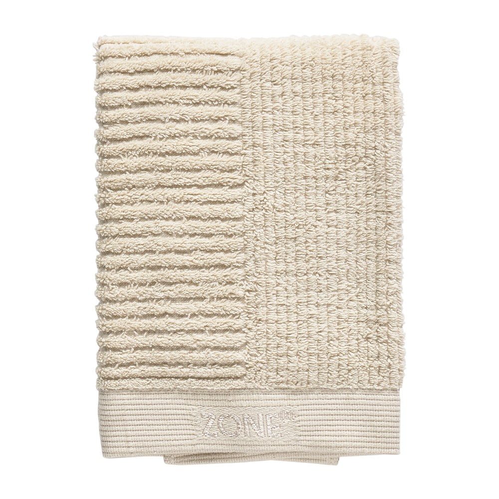Béžový bavlněný ručník 70x50 cm Classic - Zone