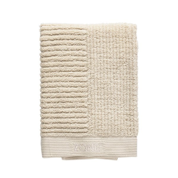 Béžový bavlněný ručník 70x50 cm Classic - Zone