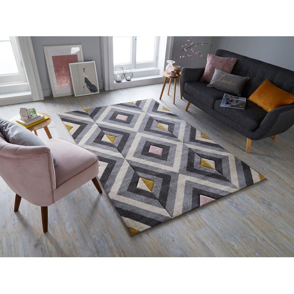 Šedý koberec Flair Rugs Paloma, 200 x 290 cm-image-4
