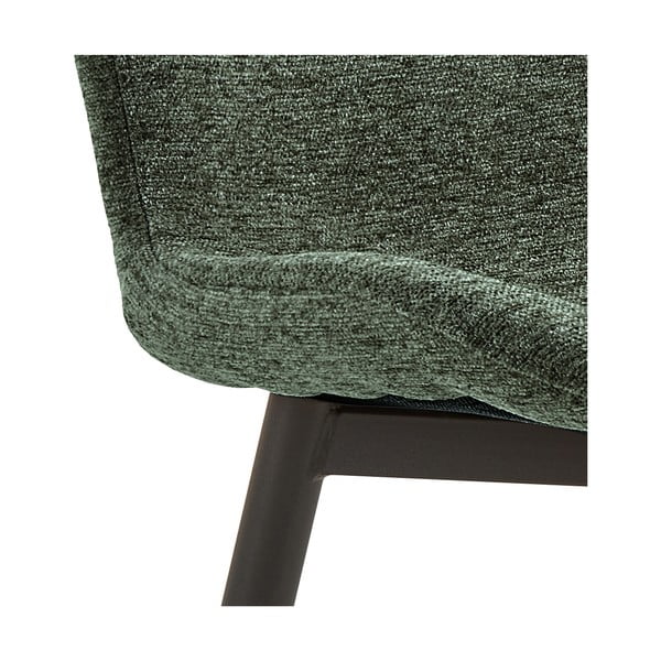 Tmavě zelená jídelní židle Esra – Actona-image-3