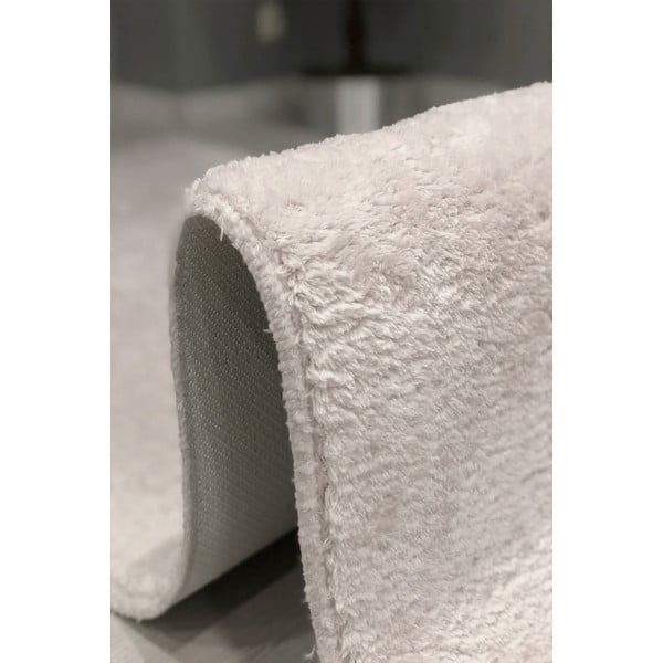 Světle šedé koupelnové předložky v sadě 2 ks 50x90 cm Plush – Mila Home-image-1