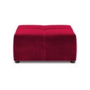 Červený sametový modul pohovky Rome Velvet - Cosmopolitan Design