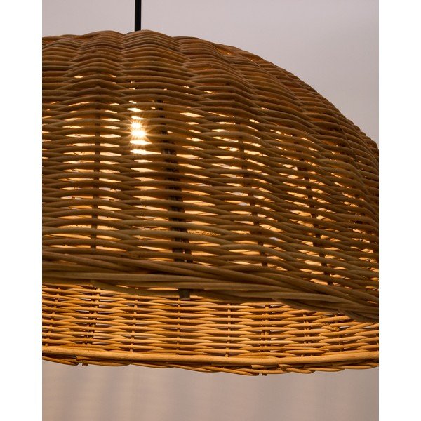 Stínidlo v přírodní barvě ø 80 cm Jornets – Kave Home-image-1