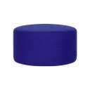 Modrý vlněný taburet Folk – noo.ma