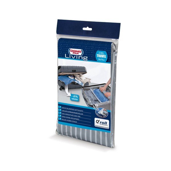 Sada 2 cestovních vakuových pytlů Domopak Travel