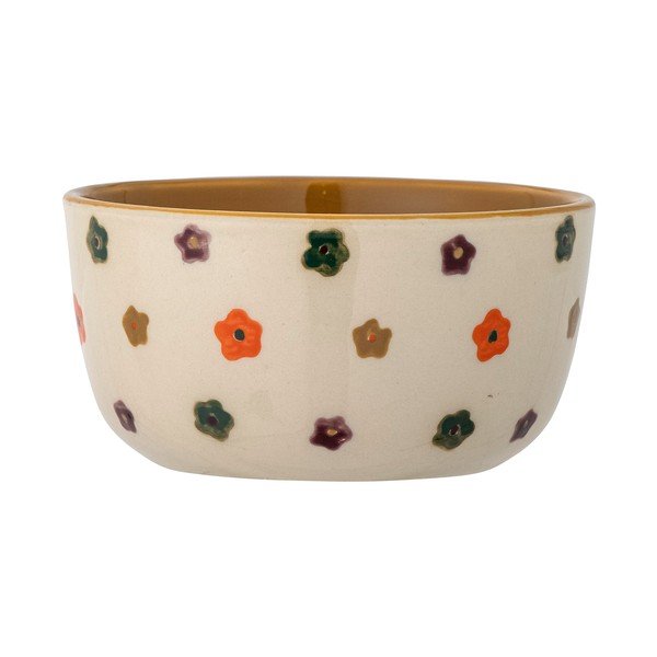 Béžová dětská miska z kameniny ø 12 cm Addy – Bloomingville Mini